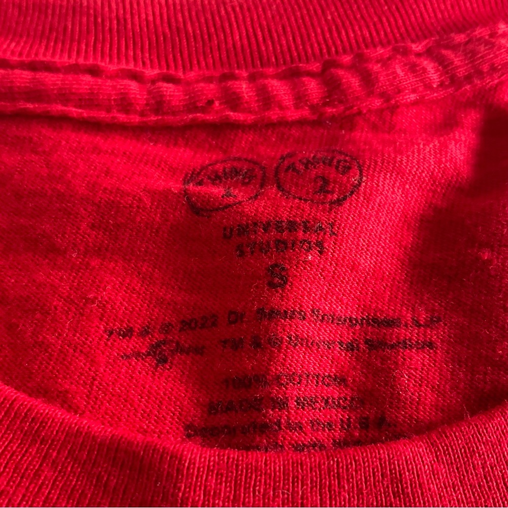 Dr. Seuss “l’m with that Thing” Graphic Red Unisex T-shirt - Picture 2 of 4